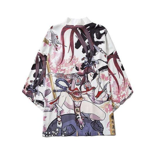 Samurai Girl Japanese Kimono