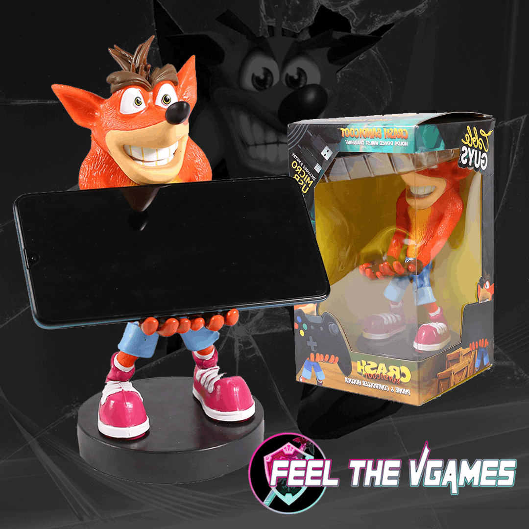 Crash Bandicoot Phone & Controller Holder