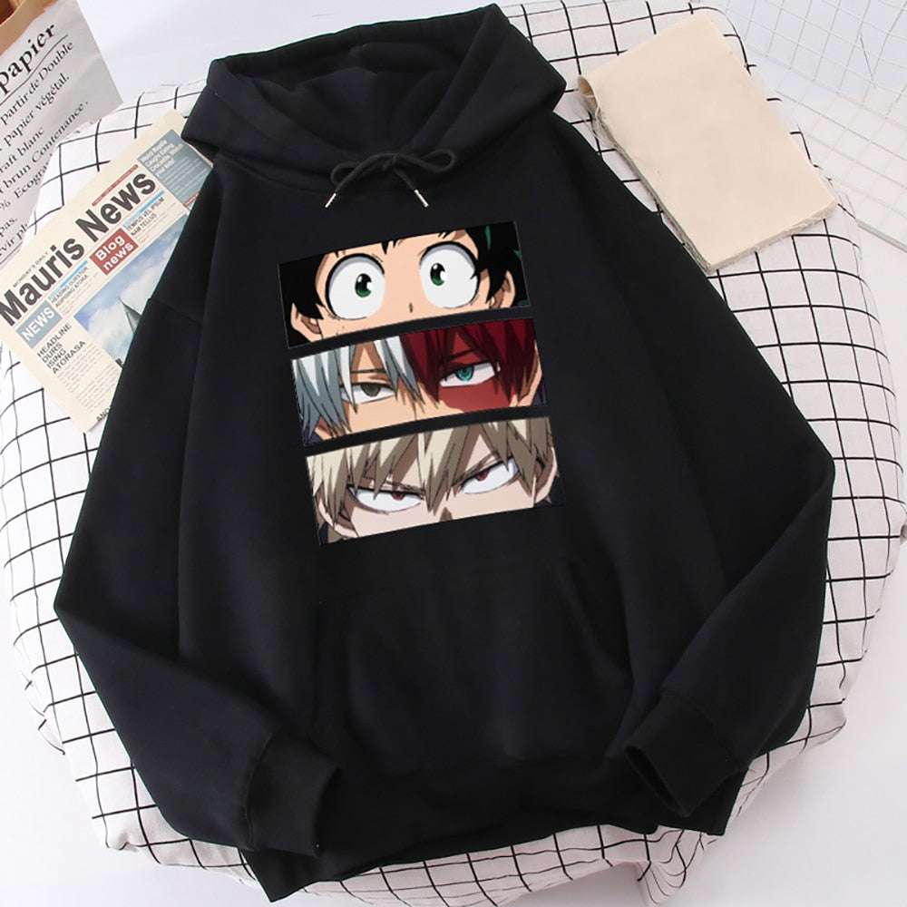 Izuku, Bakugou and Todoroki Hoodie