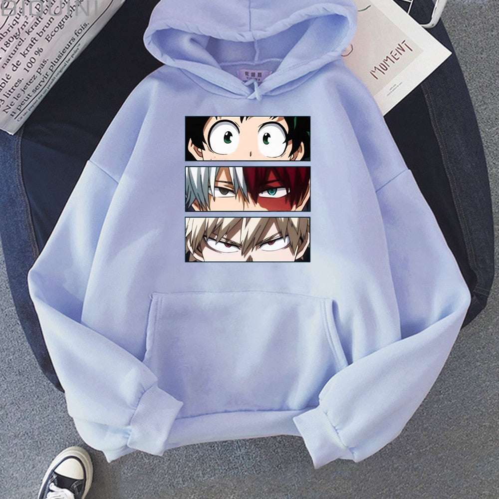 Izuku, Bakugou and Todoroki Hoodie