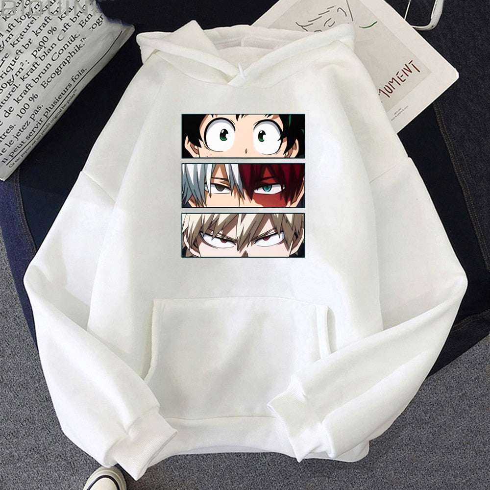 Izuku, Bakugou and Todoroki Hoodie