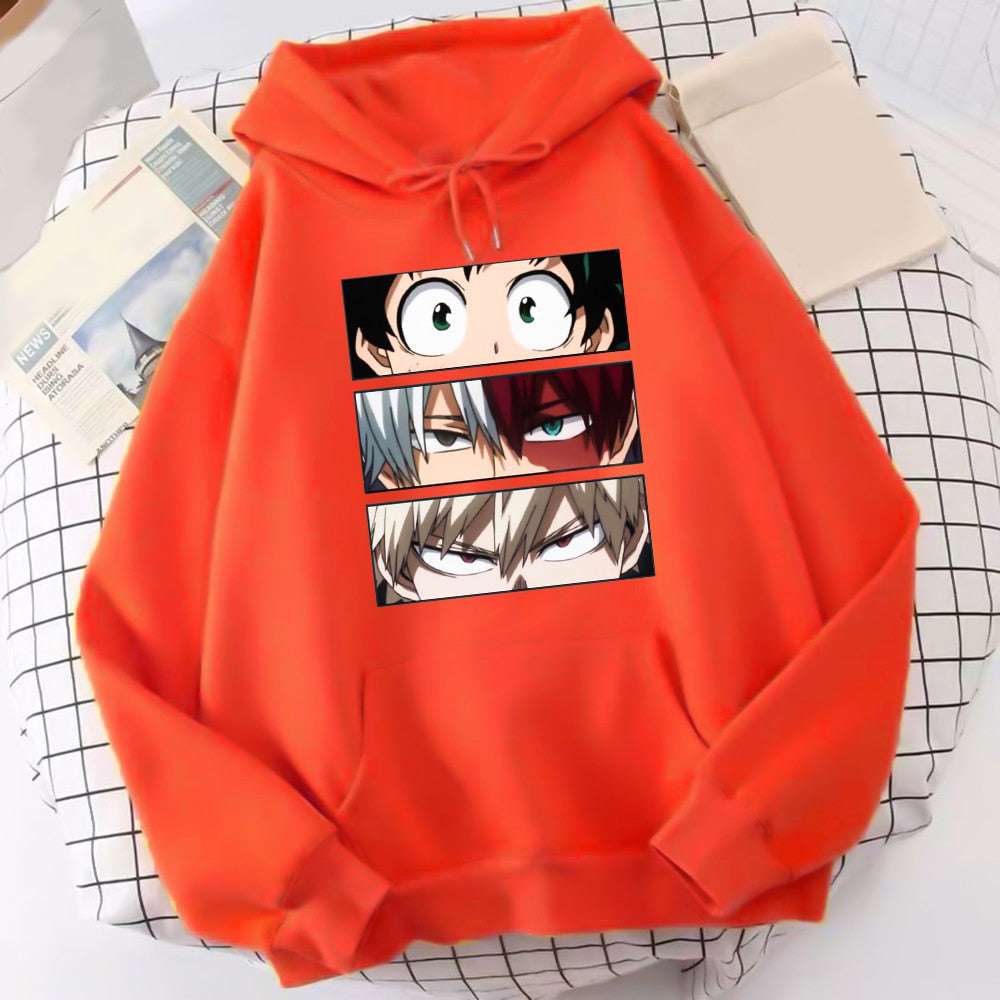 Izuku, Bakugou and Todoroki Hoodie