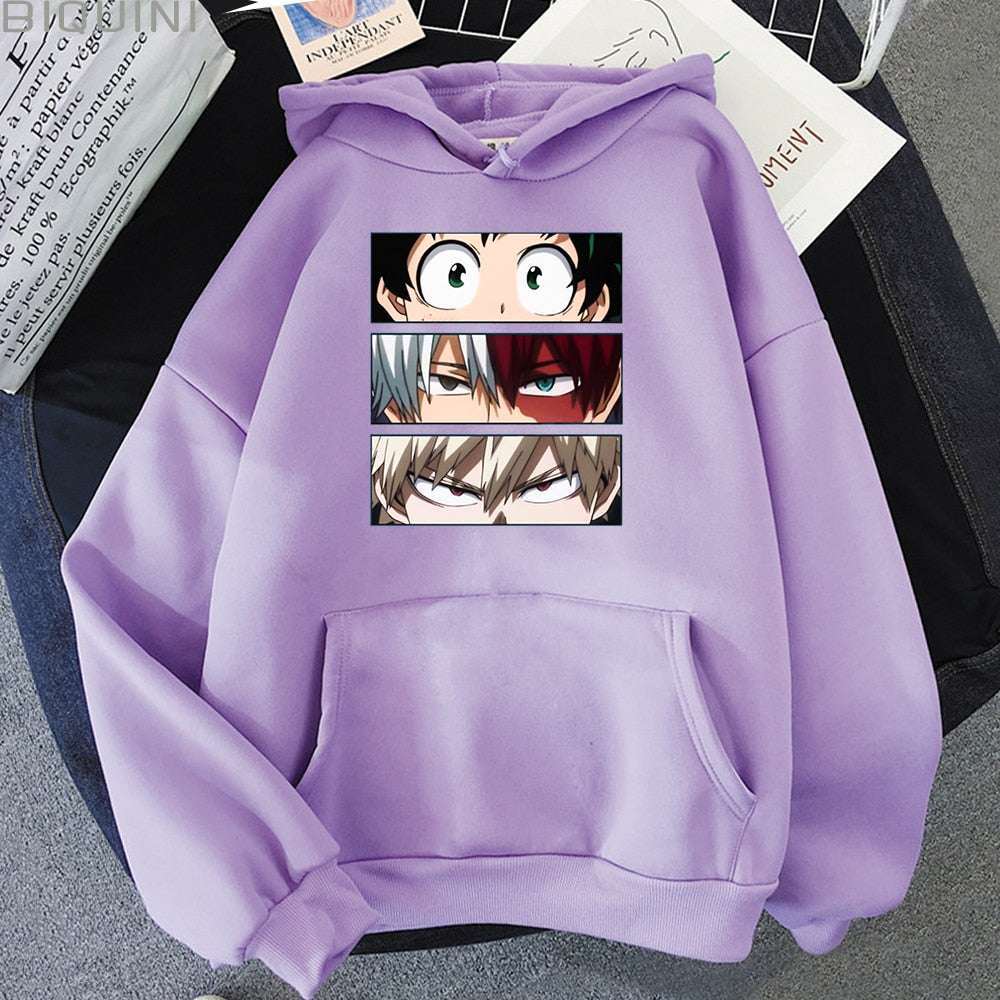 Izuku, Bakugou and Todoroki Hoodie