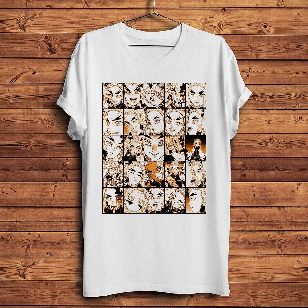 Rengoku Face Collage Shirt
