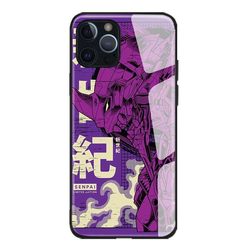 EVA 01 iPhone Case Temped Glass