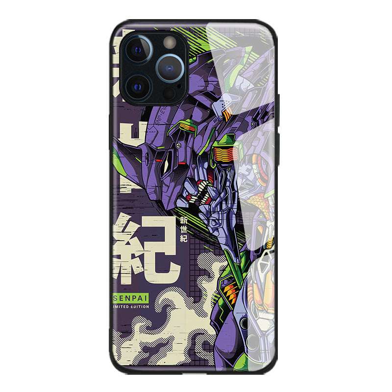 EVA 01 iPhone Case Temped Glass