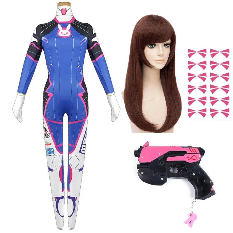 Dva Cosplay Costume Set