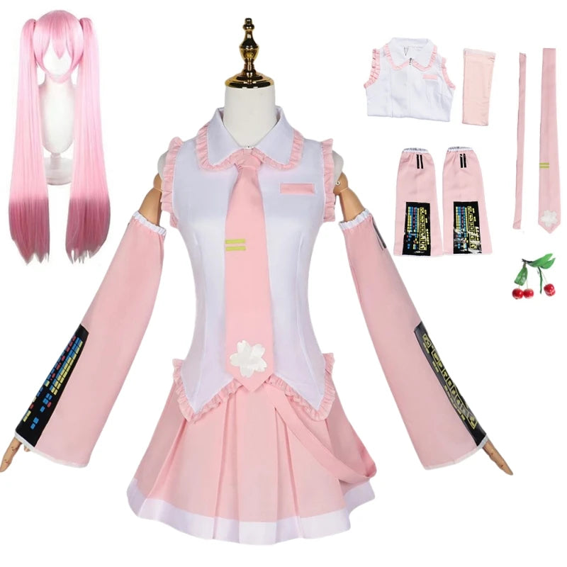 Hatsune Miku Cosplay Costume Set