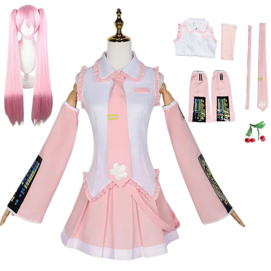Hatsune Miku Cosplay Costume Set