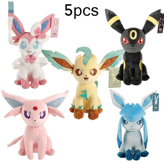 High-quality Pokémon plush doll, soft and cute. Perfect for fans of Pokémon. Alt texts updated for better accessibility.