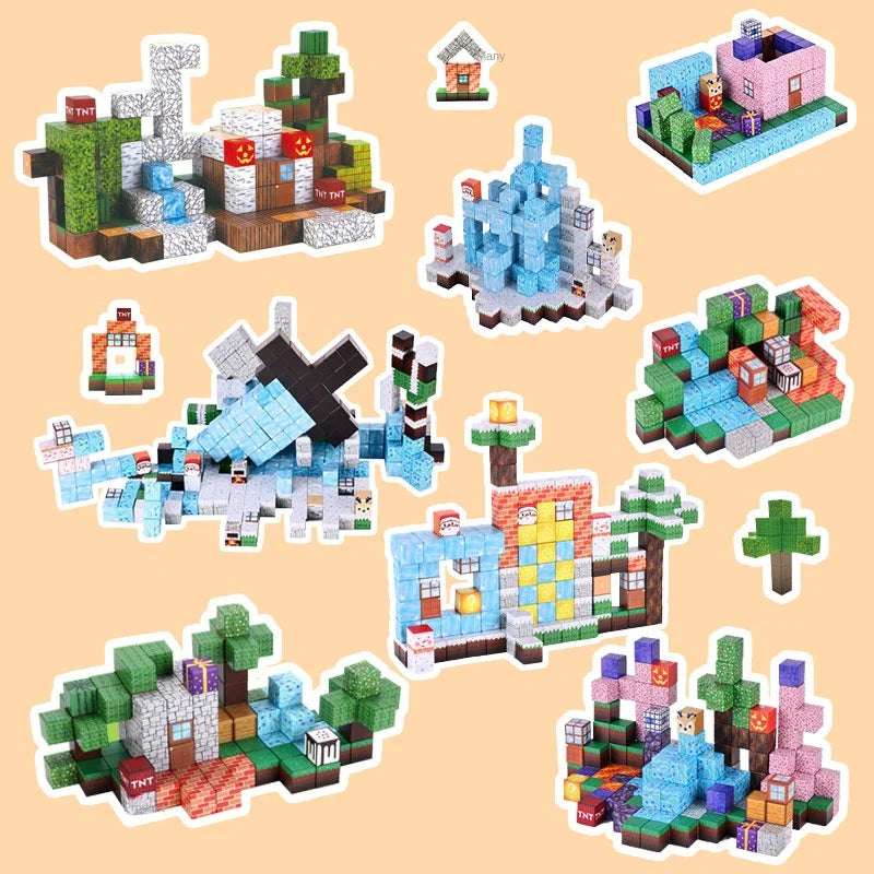 Magnetic Building Blocks