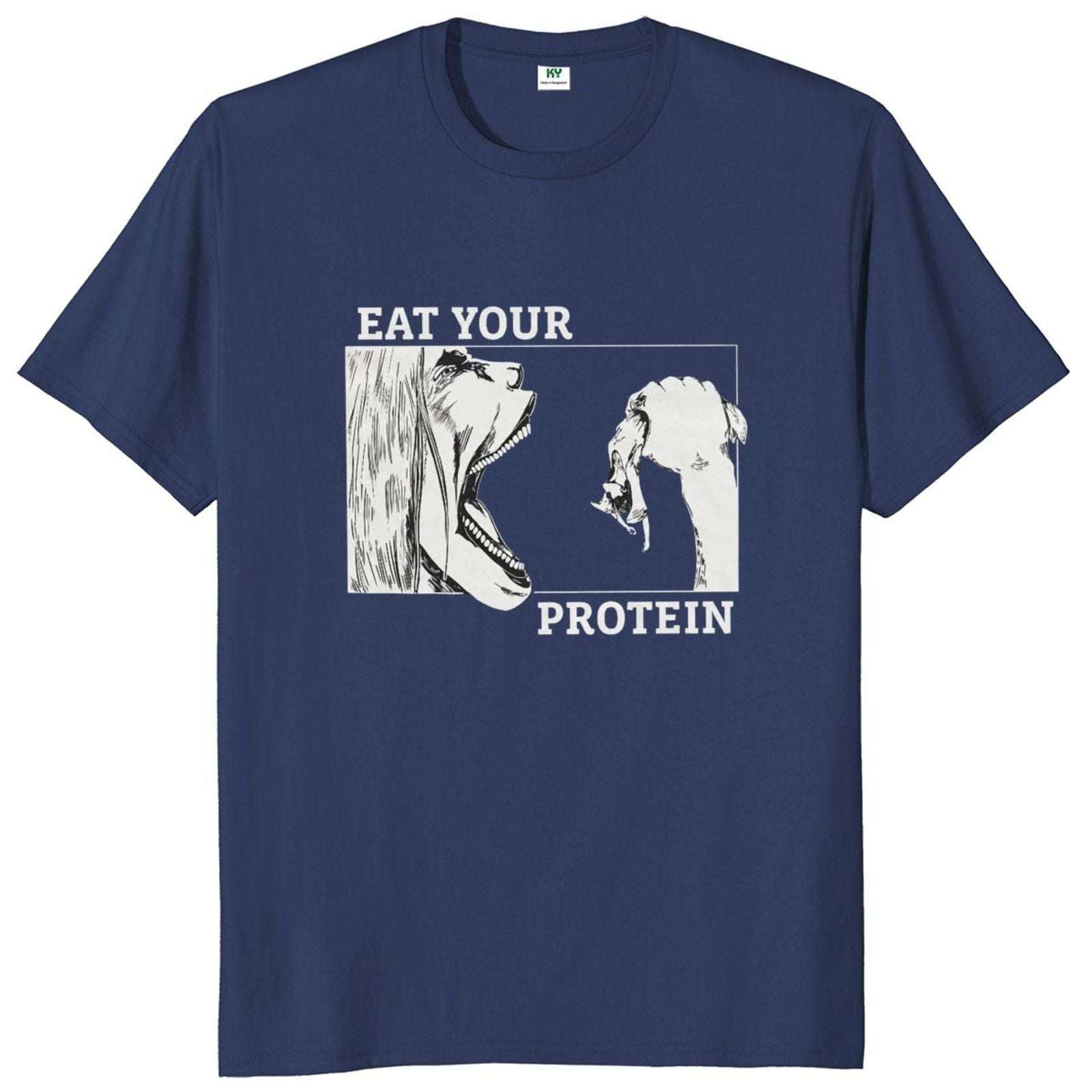 "Eat Your Protein" Titan Gym Shirt