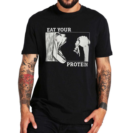 "Eat Your Protein" Titan Gym Shirt
