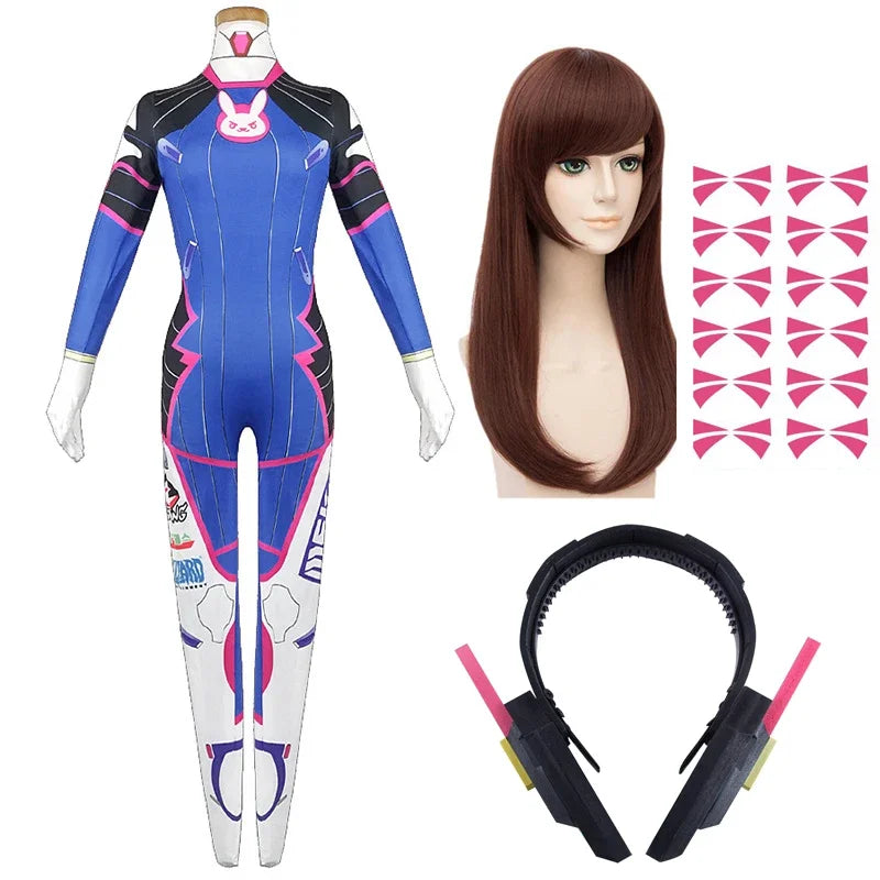 Dva Cosplay Costume Set