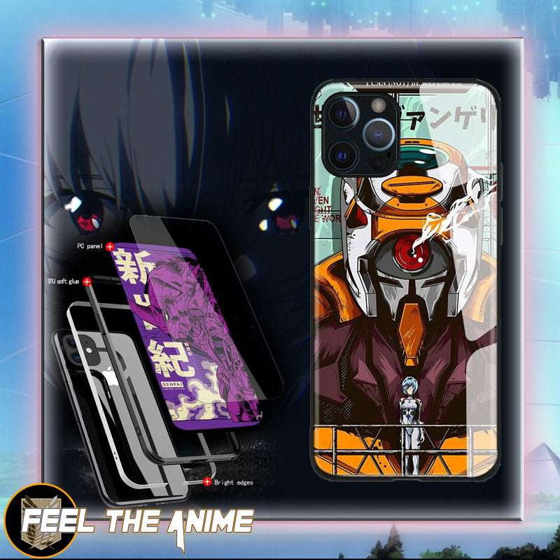 Tempered Glass Eva 00 iPhone Case