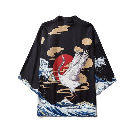 Crane Japanese Kimono