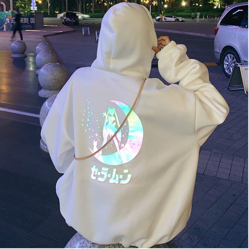 Sailor Moon Reflective Hoodie