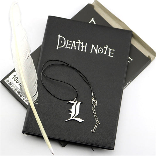 Death Note + Necklace and Ryuk Figure