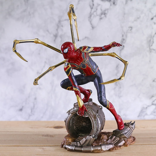 Spiderman Iron Spider Statue