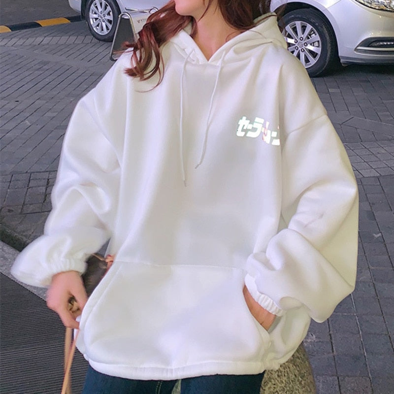 Sailor Moon Reflective Hoodie