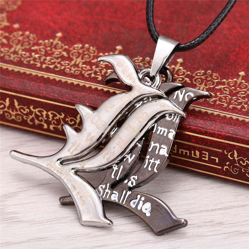 Death Note + Necklace and Ryuk Figure