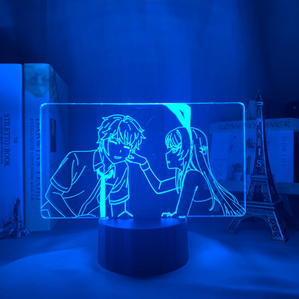 Mai Sakurajima Night LED Lamp Bunny Girl.