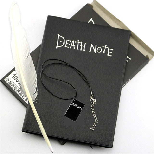 Death Note + Necklace and Ryuk Figure