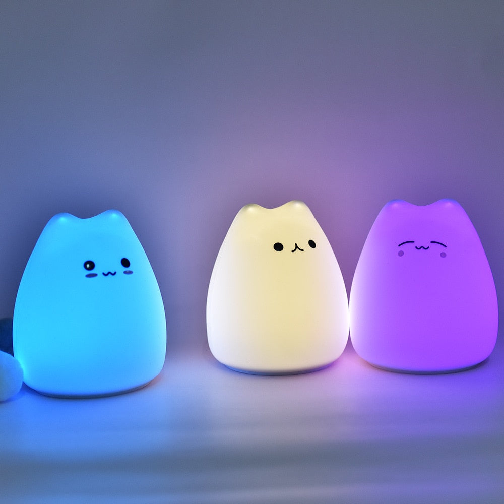 Cute Kitty LED Lamp.