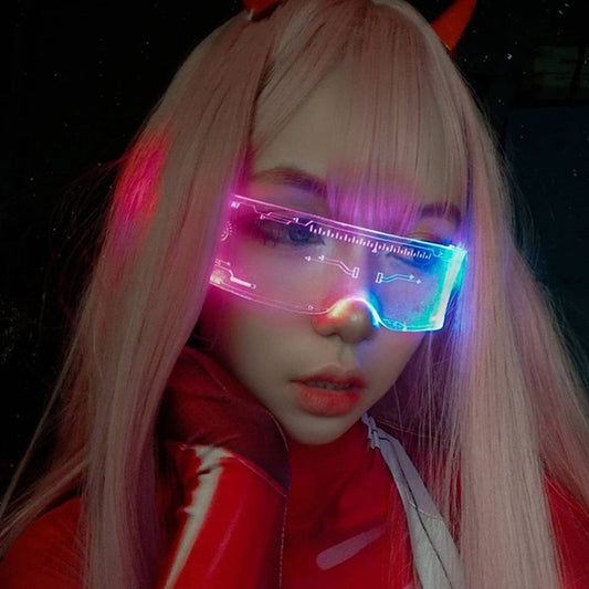 Cyberpunk LED Sunglasses