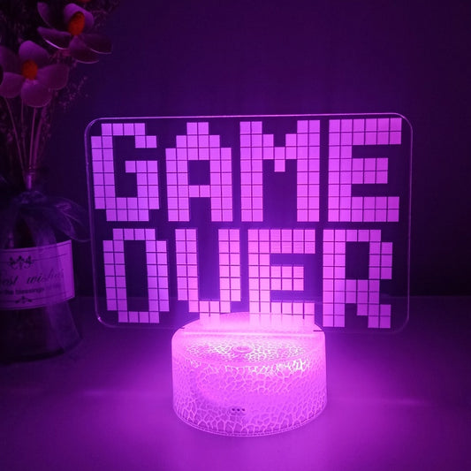 GAMEOVER LED LIGHT