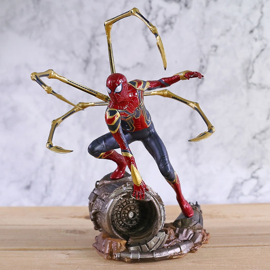 Spiderman Iron Spider Statue