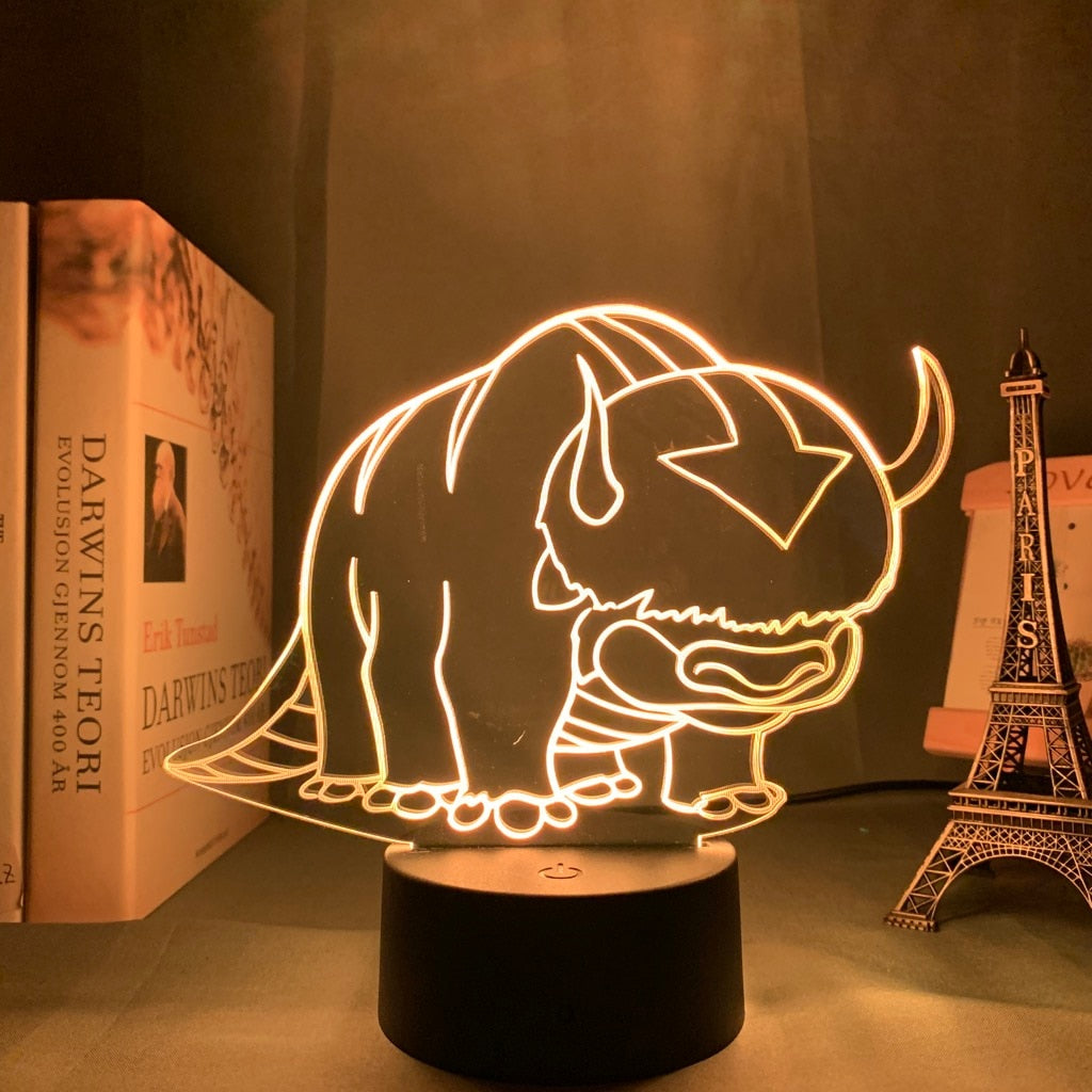 Avatar The Last Airbender 3D Led Lamp: Zuko Led Lamp