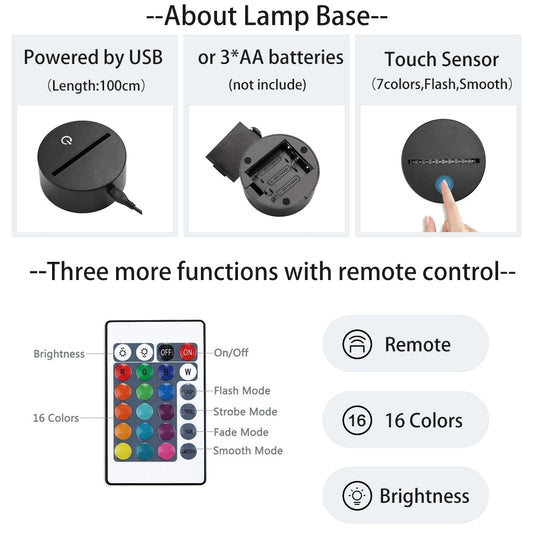 Todoroki LED Lamp.