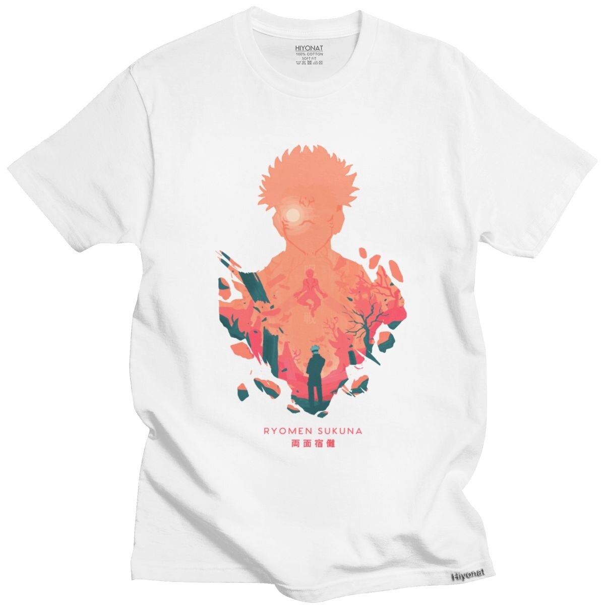 Ryomen Sukuna Silhouette Shirt