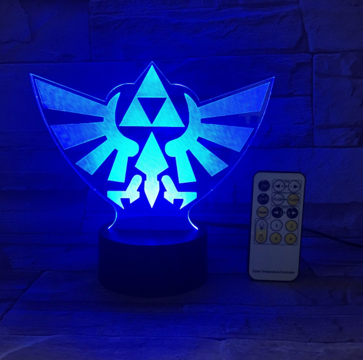 The Legend of Zelda Hyrule Symbol LED Lamp
