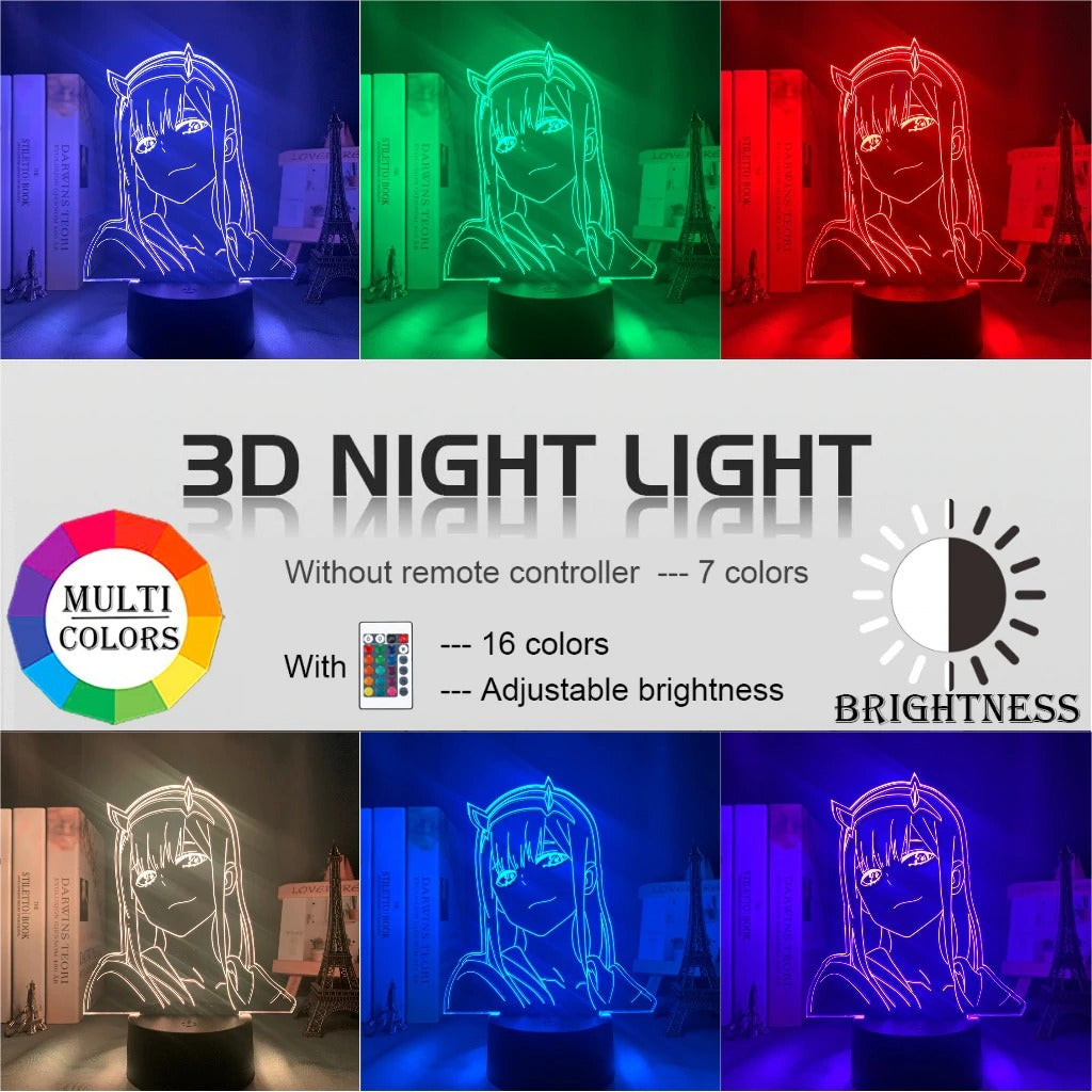 Zero Two Night LED Lamp.