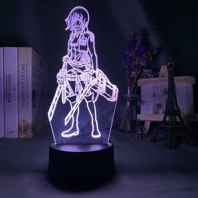 Attack on Titan Night LED Lamp.