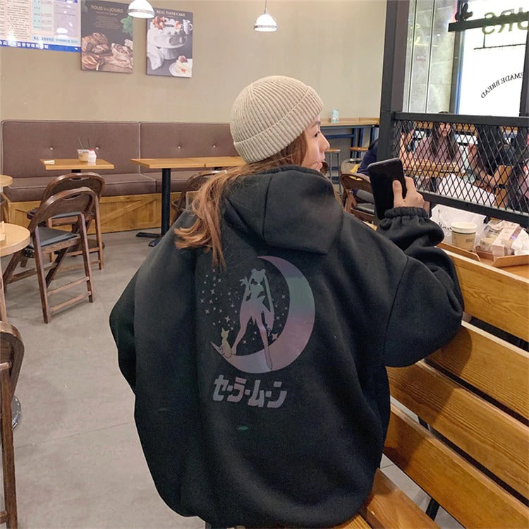 Sailor Moon Reflective Hoodie
