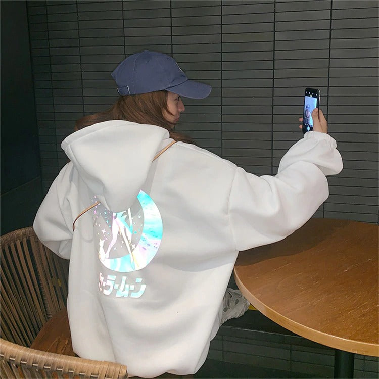 Sailor Moon Reflective Hoodie