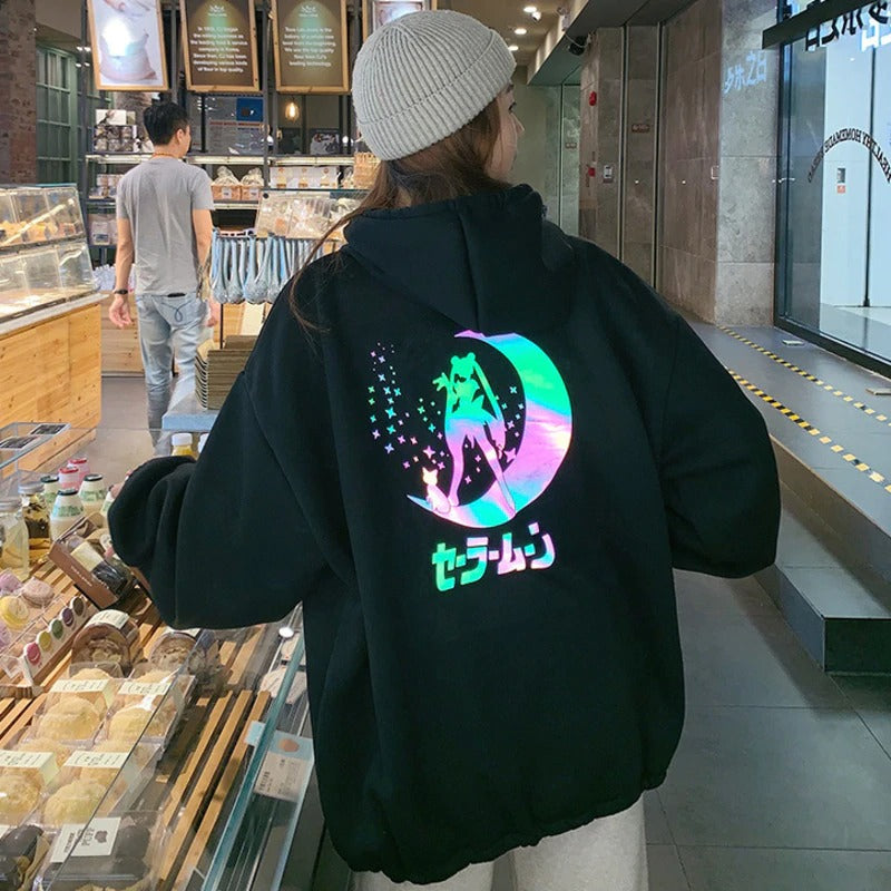 Sailor Moon Reflective Hoodie