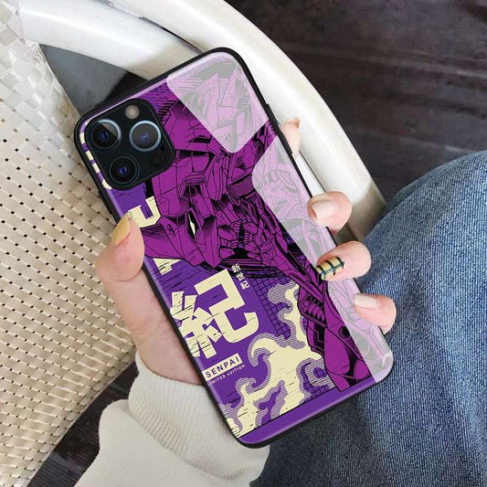 EVA 01 iPhone Case Temped Glass