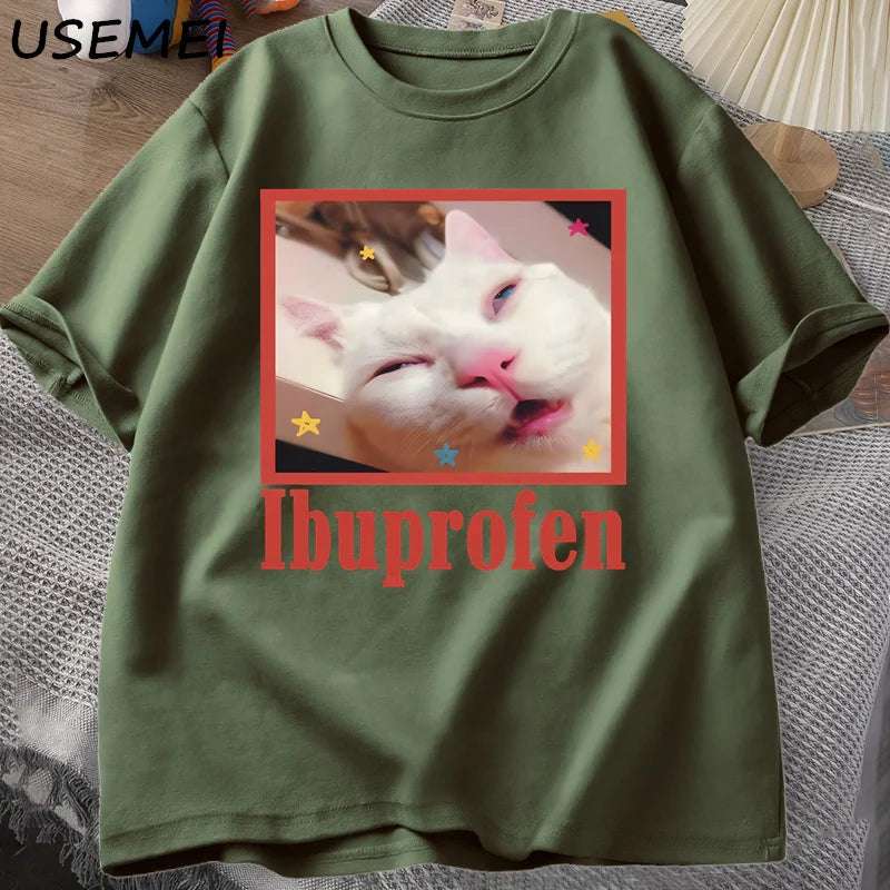 Ibuprofen Cat T-shirt