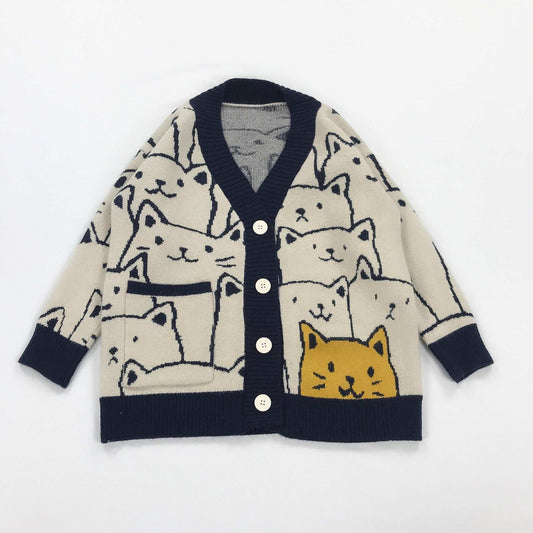 Harajuku Cat Sweater