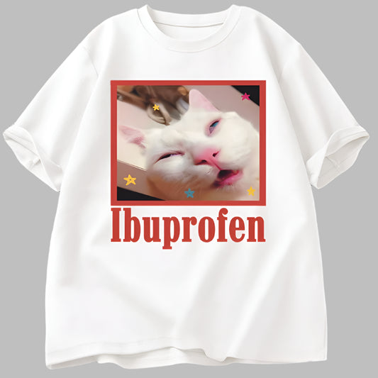 Ibuprofen Cat T-shirt