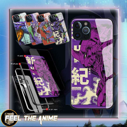 EVA 01 iPhone Case Temped Glass