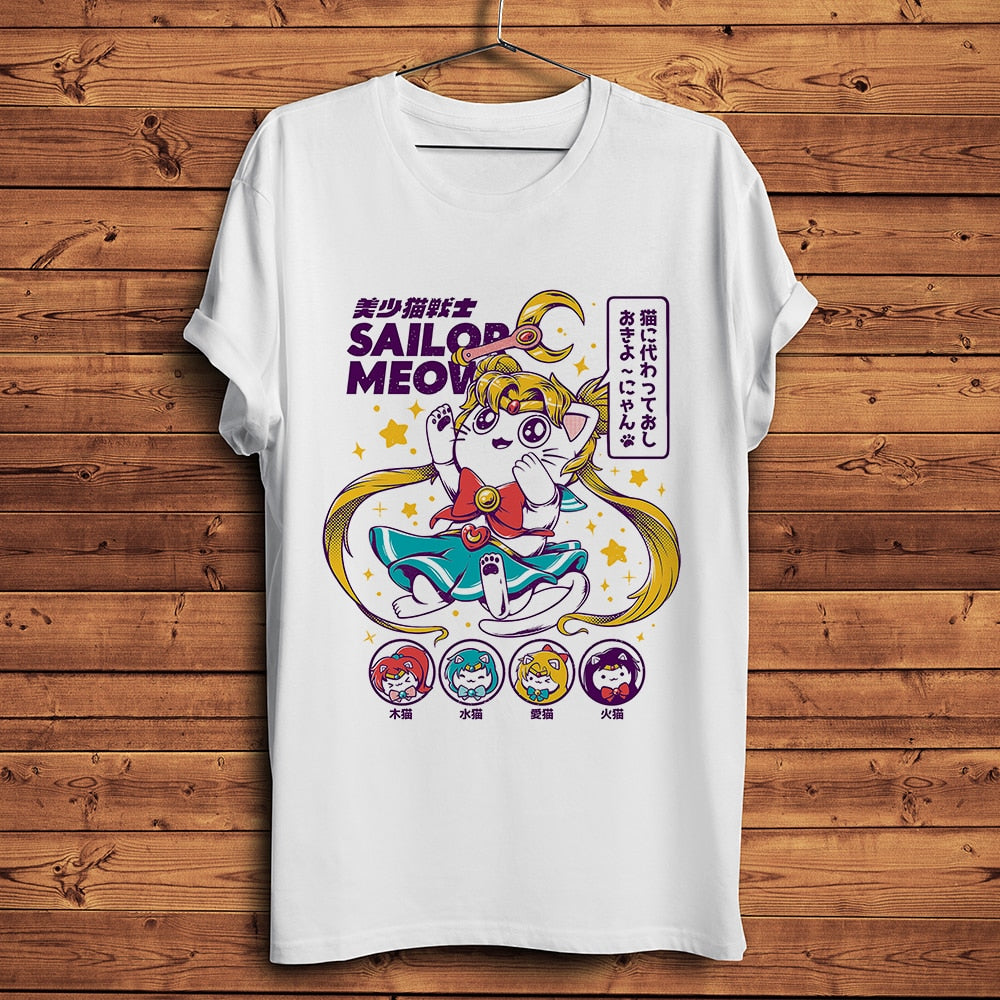 Usagi Sailor Meow Shirt
