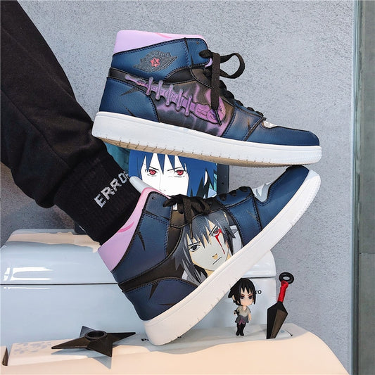 "Sasuke Uchiha" Custom Sneakers