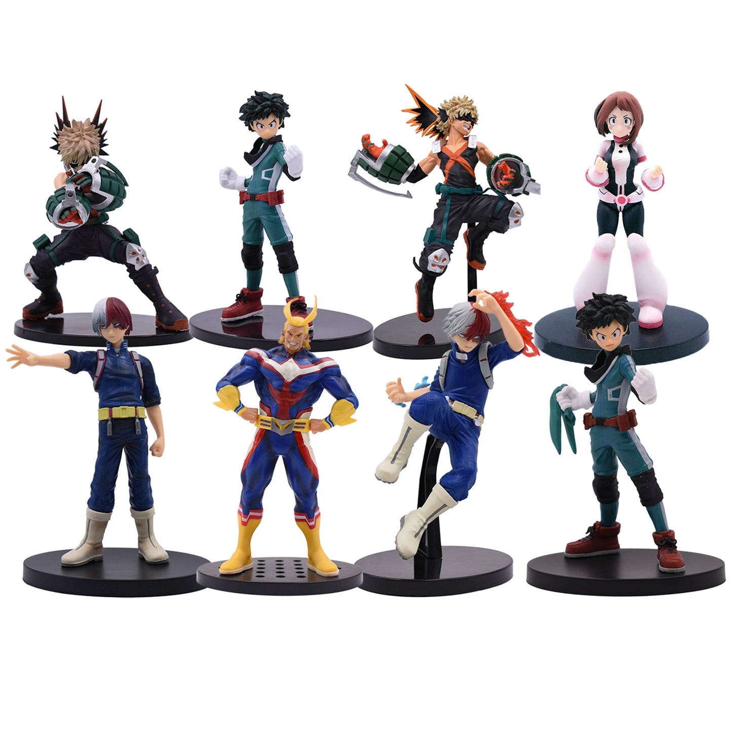 My hero Academia Collection Figures.