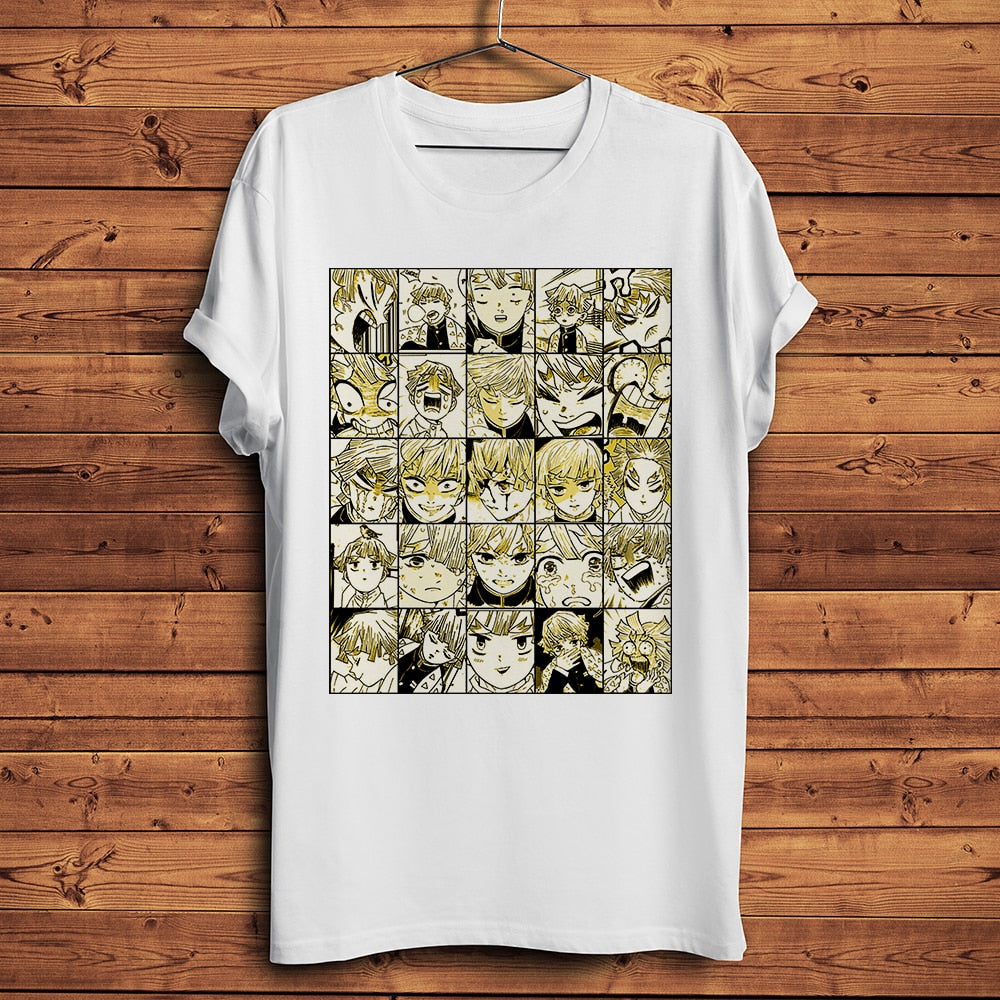 Zenitsu Collage Face Shirt
