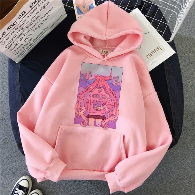 Sailor Moon "Chibiusa with Jacket" Hoodie.